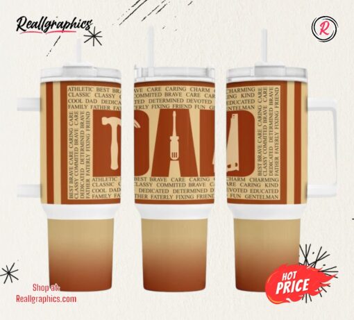 Fathers Day Tumbler 40 OZ For Dad