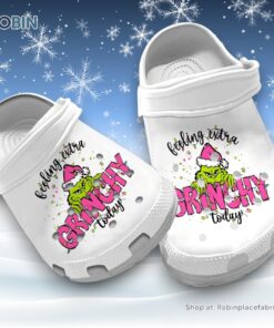Feeling Extra Grinchy Today 3D Printed Crocs Shoes