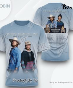 Florida Georgia Line I Love My Country Tour AOP Clothing (Hoodie, Sweatshirt, T Shirt)