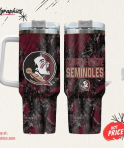 Florida State Seminoles Realtree Hunting 40oz Tumbler