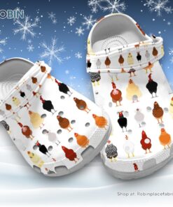 Fluffy Chicken Breed 3D Printed Crocs Fluffy Chicken Breed 3D Printed Crocs