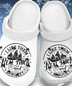 Fluffy I Like Them Real Thick And Sprucey 3D Printed Crocs Shoes Fluffy I Like Them Real Thick And Sprucey 3D Printed Crocs Shoes