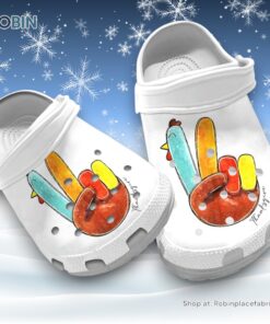 Fluffy Thanksgive 3D Printed Crocs Fluffy Thanksgive 3D Printed Crocs