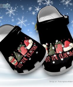 Fluffy Tis The Season 3D Printed Crocs Shoes