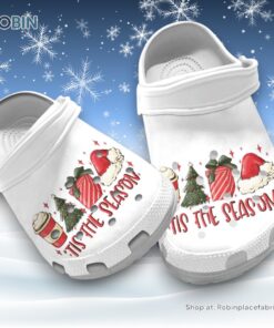 Fluffy Tis The Season 3D Printed Crocs Shoes Fluffy Tis The Season 3D Printed Crocs Shoes