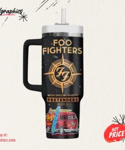 Foo Fighters With Soecial Guests Pretenders Alex G Tour 2024 Stanley Tumbler 40oz