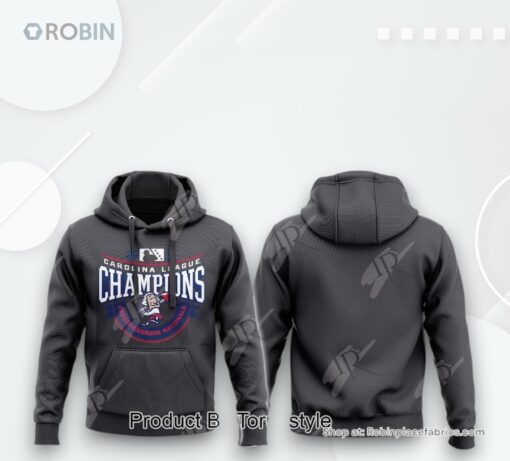 Fredericksburg Nationals 2024 Carolina League Champions AOP Clothing (Hoodie, Sweatshirt, T Shirt)