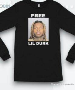 Free Lil Durk Mugshot Shirt