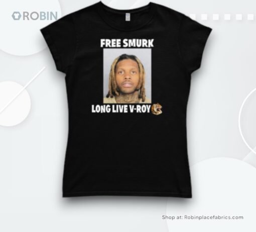 Free Smurk Long Live V Roy Shirt