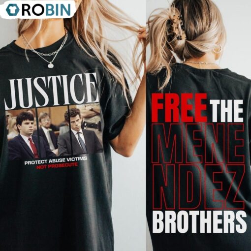 Free The Menendez Brothers Tee, Justice Erik And Lyle Shirt