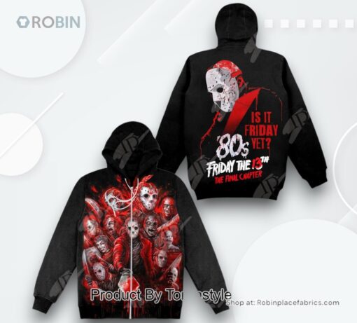 Friday The 13th The Final Chapter AOP Clothing (Hoodie, Sweatshirt, T Shirt)
