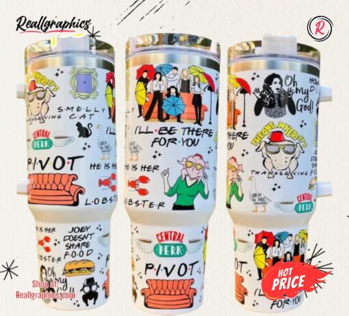 Friends Central Perk 40oz Quencher Stainless Tumbler