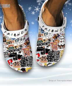 Friends TV Series, PIVOT Printed 3D Printed Crocs Clogs Shoes