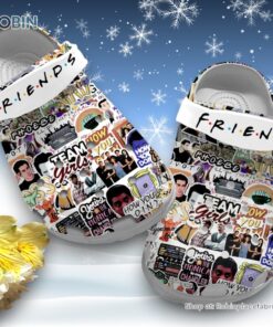 Friends TV Series, Team Girl Printed 3D Printed Crocs Clogs Shoes