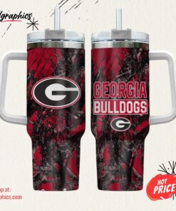 Georgia Bulldogs Realtree Hunting 40oz Tumbler