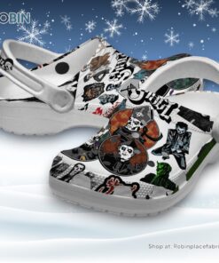 Ghosh Skull Halloween Style Classic Crocs