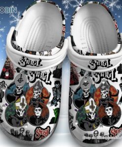 Ghosh Skull Halloween Style Classic Crocs Ghosh Skull Halloween Style Classic Crocs