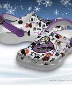 Ghosh Skull Halloween Style Purpule Classic Crocs Ghosh Skull Halloween Style Purpule Classic Crocs