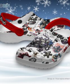 Ghost Rock Truck White Halloween Style Classic Crocs Unisex Classic Crocs