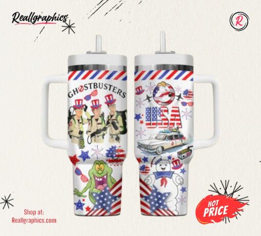 Ghostbusters Happy Independence Day Stanley Tumbler