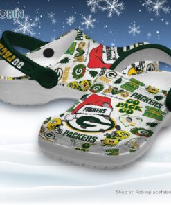 Go Pack Go Packen Merry Christmas Classic Crocs