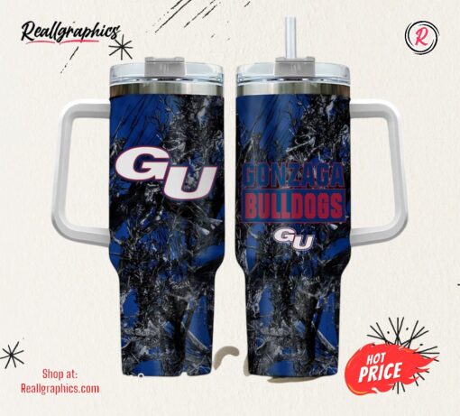 Gonzaga Bulldogs Realtree Hunting 40oz Tumbler