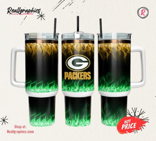 Green Bay Packers 40oz Tumbler NFL Tumbler Wrap