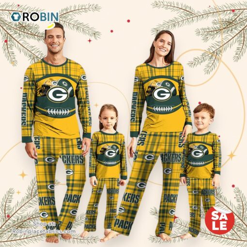 Green Bay Packers NFL Custom Your Name Football Team Pajamas