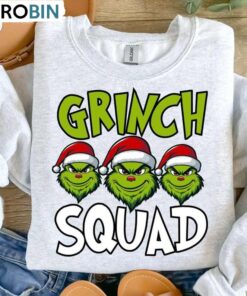 Grinch Squad Christmas Shirt, Christmas Holiday Party Matching Tee