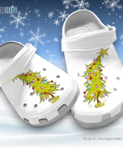 Grinch Star Christmas Tree 3D Printed Crocs Grinch Star Christmas Tree 3D Printed Crocs