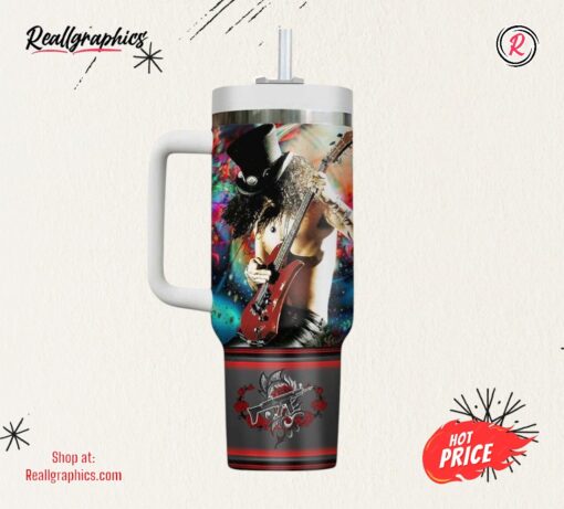 Guns N’Roses Hard Rock Band 40 oz Stanley Tumbler