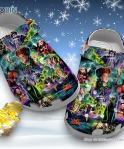 Halloween Hocus Pocus 3D Printed Crocs Clogs Shoes