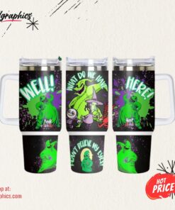 Halloween Oogie Boogie The Nightmare Before Christmas Cartoon Custom Stanley Cup 40 Oz