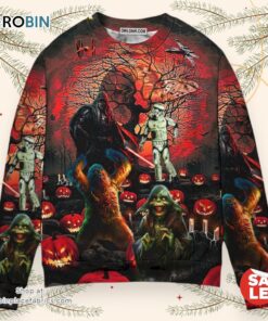 Halloween Starwars Creepy Scare Halloween Sweater, Star Wars Ugly Sweatshirt