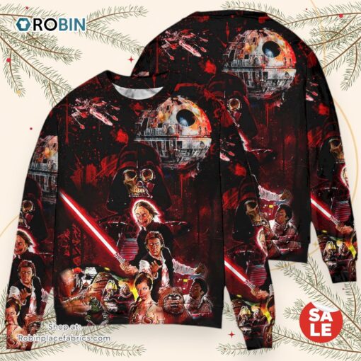 Halloween Starwars Horror Blood Scary Halloween Sweater