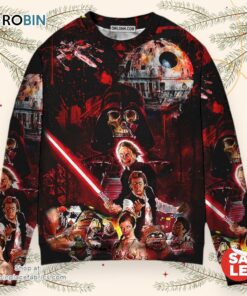 Halloween Starwars Horror Blood Scary Halloween Sweater