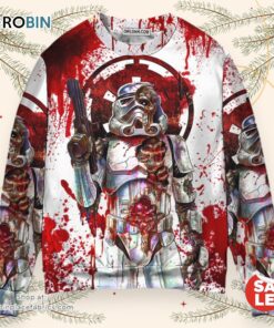Halloween Starwars Stormtrooper Those Things’ll Kill You Halloween Sweater