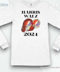Harris Walz 2024 Grateful Dead Shirt
