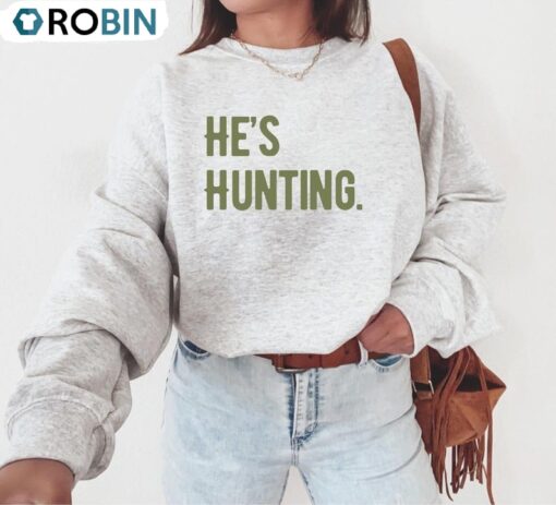 He S Hunting Sweatshirt, Duck Deer Hunting Shirt, Long Sleeve Cotton, Hoodie