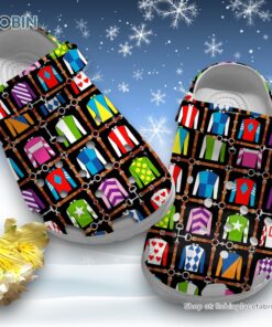 Horse Racing Pattern 3D Printed Crocs Clogs Shoes