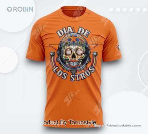 Houston Astros Dia De Los Stros T Shirt