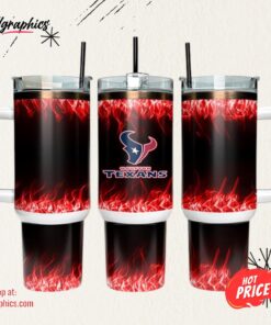 Houston Texans 40oz Tumbler NFL Tumbler Wrap