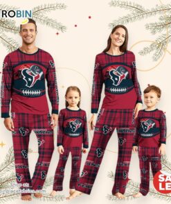 Houston Texans NFL Custom Your Name Football Team Pajamas