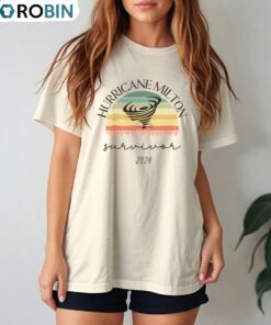 Hurricane Milton Shirt, Survivor Storm Tee Hurricane Milton Shirt, Survivor Storm Tee