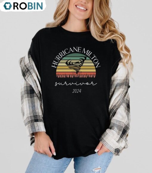 Hurricane Milton Shirt, Survivor Storm Tee