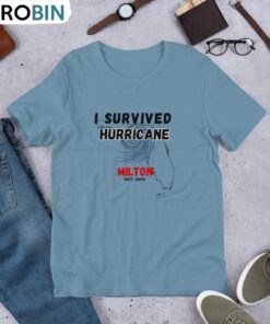 I Survived Hurricane Milton Shirt, Florida Vacation Tee