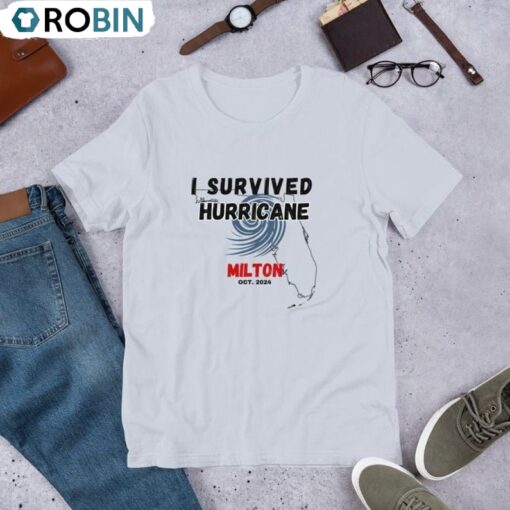 I Survived Hurricane Milton Shirt, Florida Vacation Tee
