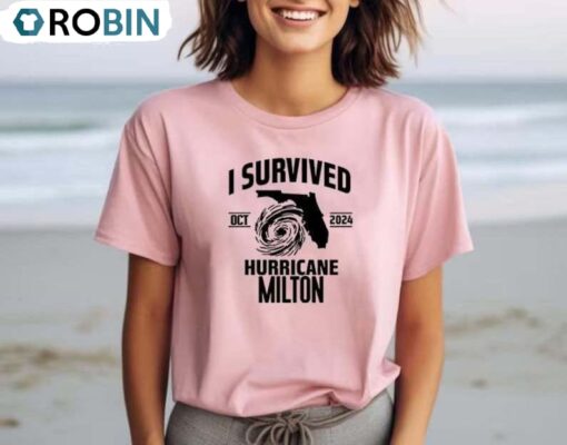 I Survived Hurricane Milton T Shirt, Motivational Shirt