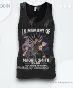 In Memory Of Maggie Smith 1934 2024 Thank You For The Memories T Shirt