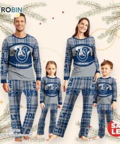 Indianapolis Colts NFL Custom Your Name Football Team Pajamas